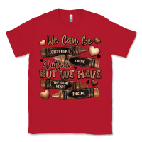 Red we can be different on the outside but we have the Classic Tee - LillyAllenDesigns