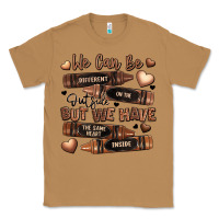 Toasted Coconut we can be different on the outside but we have the Classic Tee - LillyAllenDesigns