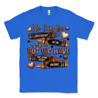 True Royal we can be different on the outside but we have the Classic Tee - LillyAllenDesigns