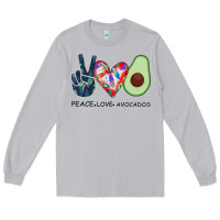 Moon Dust PEACE LOVE AVOCADOS Long Sleeve Tee - Bettercallsaul