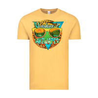 Vintage Mustard sunshine & lakewater Vintage Tee - JahusDesignShop