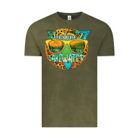 Vintage Olive sunshine & lakewater Vintage Tee - JahusDesignShop