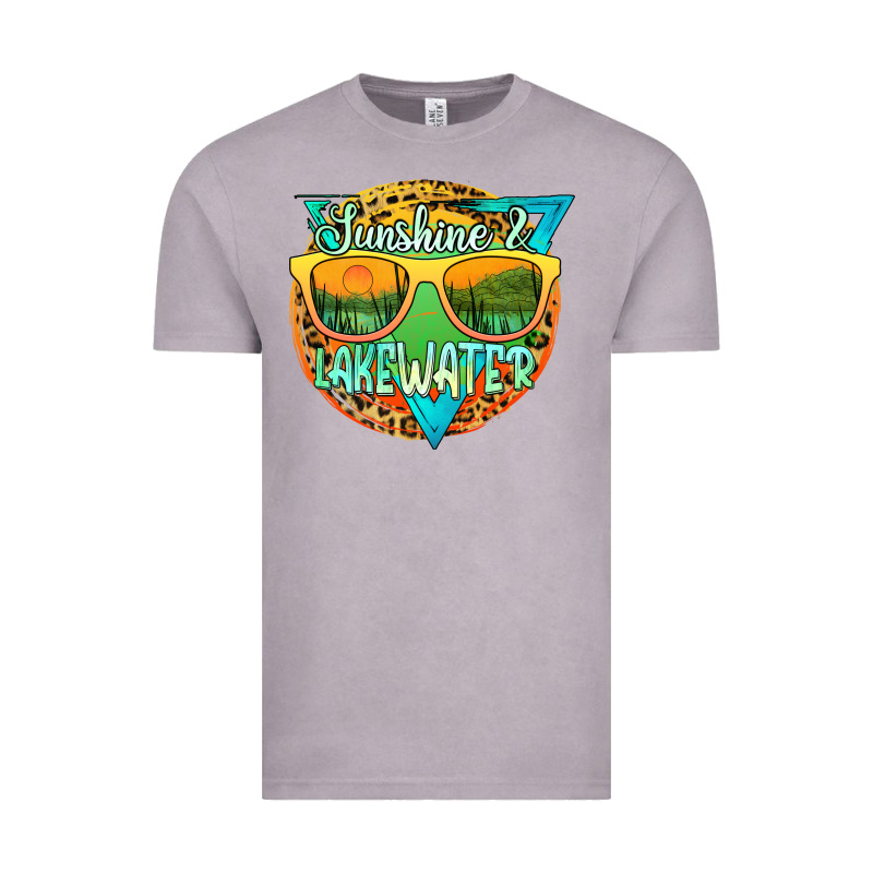 Sunshine & Lakewater Vintage Tee by JahusDesignShop | Teevron