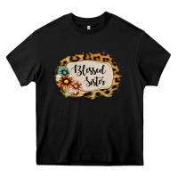 Black Blessed Sister Heavy Core Tee - Jasminsmagicworld