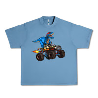 Pebble Blue monster truck and  t rex dinosaur Urban Heavy Tee - Artiststas