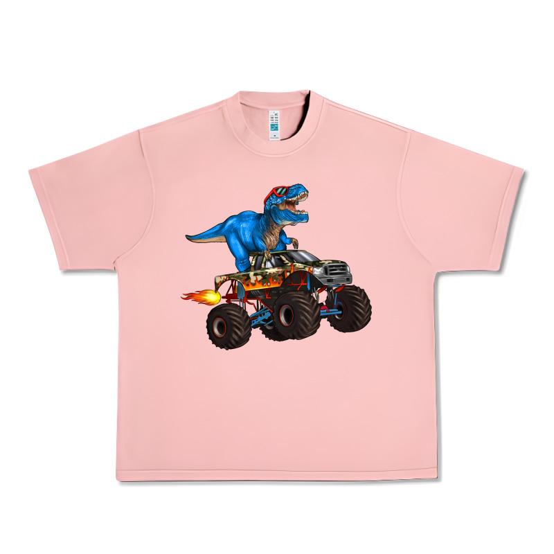 Monster Truck And  T Rex Dinosaur Urban Heavy Tee by Artiststas | Teevron