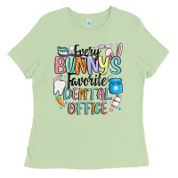 Matcha every bunnys favorite dental office Ladies Tee - MaliasSmallBusiness
