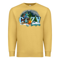 Antique Gold cozy season Premium Sweatshirt - FaDigitalArtStudio