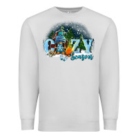 Dove Grey cozy season Premium Sweatshirt - FaDigitalArtStudio