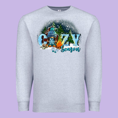 Cozy Season Premium Sweatshirt Designed By Fadigitalartstudio