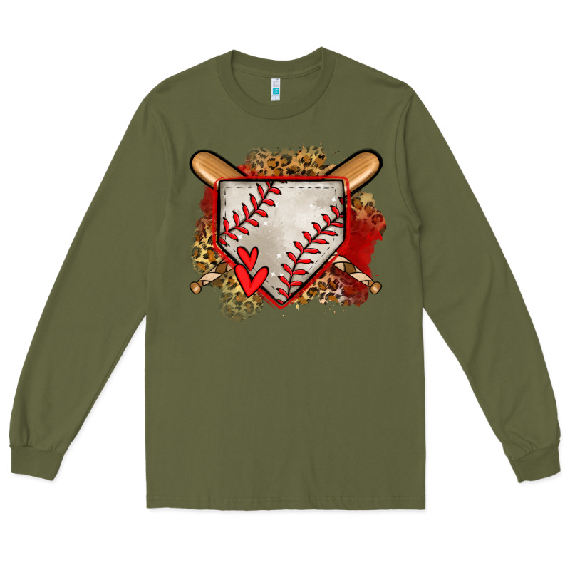 Baseball Home Plate Long Sleeve Tee by Jasminsmagicworld | Teevron
