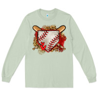 Matcha baseball home plate Long Sleeve Tee - Jasminsmagicworld