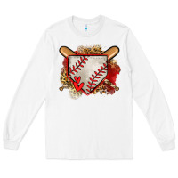 White baseball home plate Long Sleeve Tee - Jasminsmagicworld