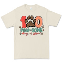 100 Pawsome Days Of School Premium Tee | Teevron