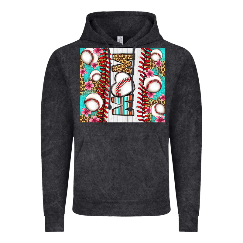 Baseball Mom Vintage Hoodie by LillyAllenDesigns | Teevron