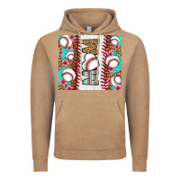 Vintage Coffee baseball mom Vintage Hoodie - LillyAllenDesigns