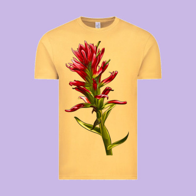 Indian Paintbrush Vintage Tee Designed By Lillyallendesigns