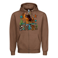 Chestnut can't tame a cowgirl Zipper Hoodie - OliviaCreatesArt