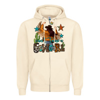 Sandshell can't tame a cowgirl Zipper Hoodie - OliviaCreatesArt