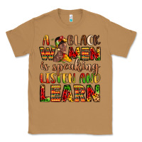 Toasted Coconut a black women is speaking listen and learn Classic Tee - LillyAllenDesigns
