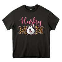 Asphalt Husky Mom Heavy Core Tee - Jasminsmagicworld