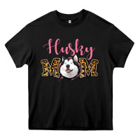 Husky Mom Heavy Core Tee | Teevron