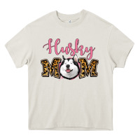 Cream Husky Mom Heavy Core Tee - Jasminsmagicworld