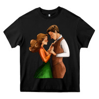 Black valentines day couple Heavy Core Tee - AdoDesignShop