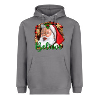 Storm Believe And Santa Heavyweight Hoodie - BundleAndBundleShop
