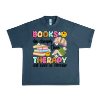 Midnight Navy books are cheaper than therapy and twice as effective Urban Heavy Tee - Artiststas