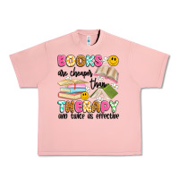Books Are Cheaper Than Therapy And Twice As Effective Urban Heavy Tee | Teevron