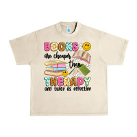Sandshell books are cheaper than therapy and twice as effective Urban Heavy Tee - Artiststas