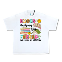 White books are cheaper than therapy and twice as effective Urban Heavy Tee - Artiststas