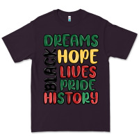Plum dreams hope lives pride Premium Tee - MaliasSmallBusiness