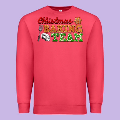 Christmas Baking Team Premium Sweatshirt Designed By Fadigitalartstudio