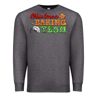 Charcoal Heather christmas baking team Premium Sweatshirt - FaDigitalArtStudio