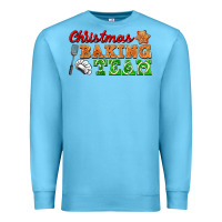 Ocean Blue christmas baking team Premium Sweatshirt - FaDigitalArtStudio