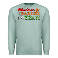 Seafoam christmas baking team Premium Sweatshirt - FaDigitalArtStudio