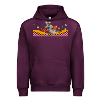 Mauve Wine Koala Urban Hoodie - LillyAllenDesigns