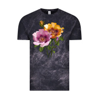 Cloud Black In Your Eyes Rose Vintage Tee - LillyAllenDesigns