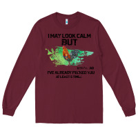 Burgundy rooster Long Sleeve Tee - Bettercallsaul