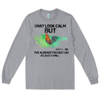 Heather Grey rooster Long Sleeve Tee - Bettercallsaul