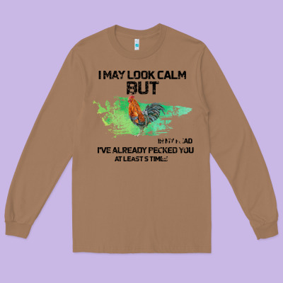 Rooster Long Sleeve Tee Designed By Bettercallsaul