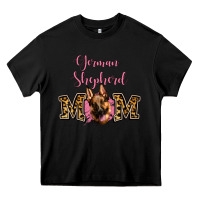 Black German Shepherd Mom Heavy Core Tee - Jasminsmagicworld