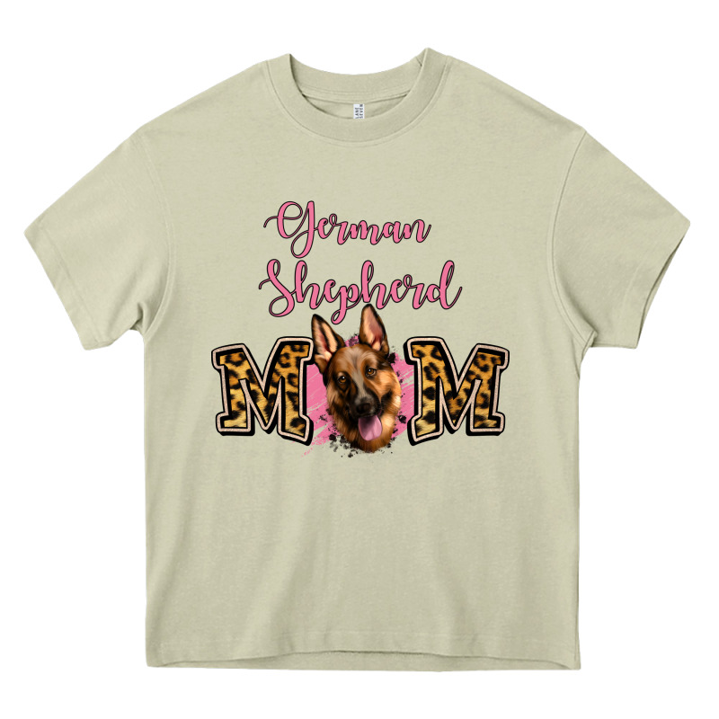 German Shepherd Mom Heavy Core Tee by Jasminsmagicworld | Teevron