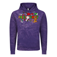 Cloud Purple christmas phlebotomist Vintage Hoodie - LillyAllenDesigns