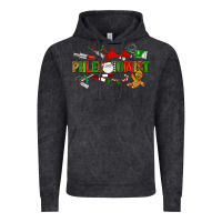 Vintage Black christmas phlebotomist Vintage Hoodie - LillyAllenDesigns
