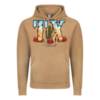 Texas Cactus Vintage Hoodie | Teevron