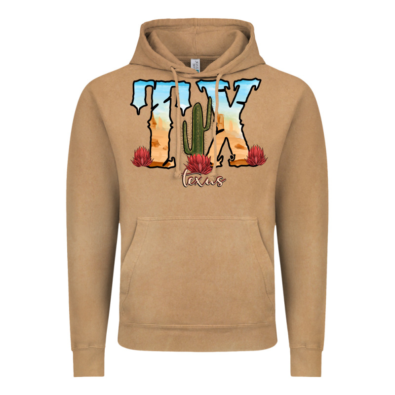 Texas Cactus Vintage Hoodie by RanaPortraitStore | Teevron