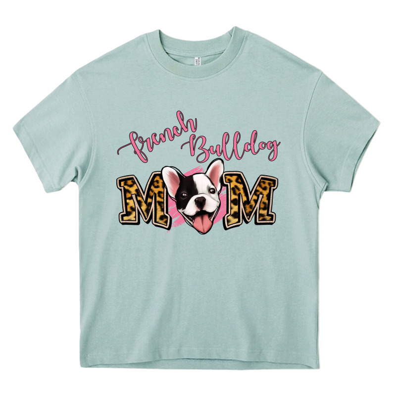French Bulldog Mom Heavy Core Tee by Jasminsmagicworld | Teevron